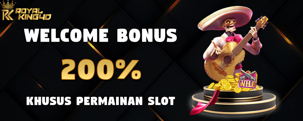 Welcome Bonus 200% Slot ( BONUS DIAKHIR )