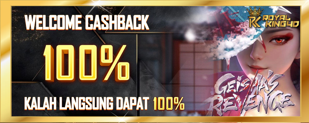 Welcome Cashback 100% TOx 10 - Kalah langsung dapa